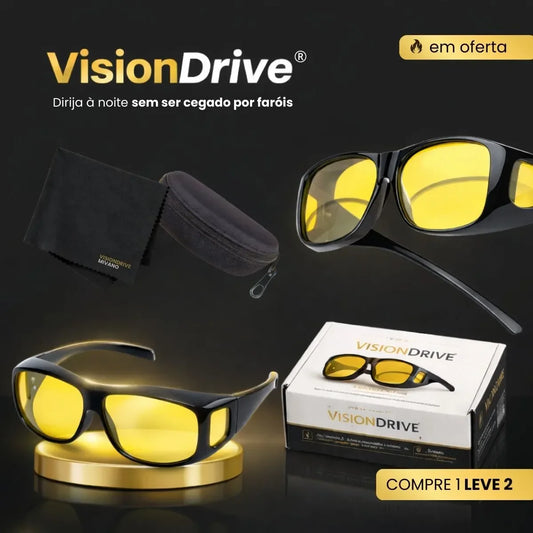 VisionDrive® - Óculos de Direção Noturna [COMPRE 1 LEVE 2]