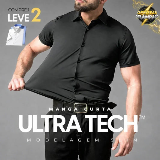 Camisa Ultra Tech™ - Manga Curta [COMPRE 1 LEVE 2]